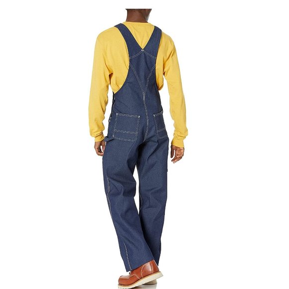 Carhartt Jeans Nwt Carhartt Mens Denim Unlined Bib Overalls Blue Size 4x30 30 Cc016 Poshmark